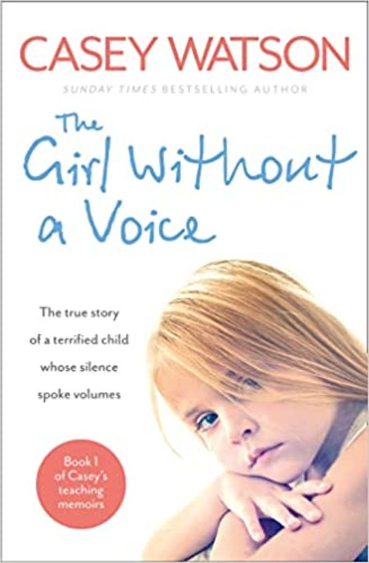 Book cover for "The Girl Without a Voice" by Casey Watson