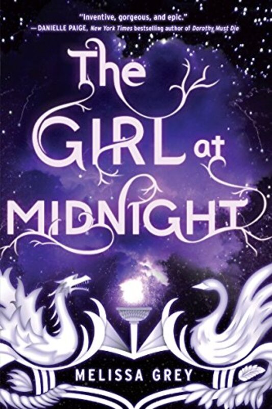 Book cover for "The Girl at Midnight" by Melissa Grey