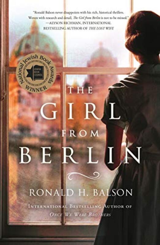 Book cover for "The Girl from Berlin" by Ronald H Balson