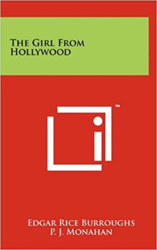 Book cover for "The Girl from Hollywood" by Edgar Rice Burroughs