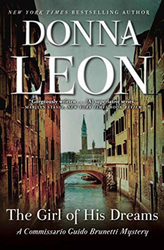 Book cover for "The Girl of His Dreams" by Donna Leon