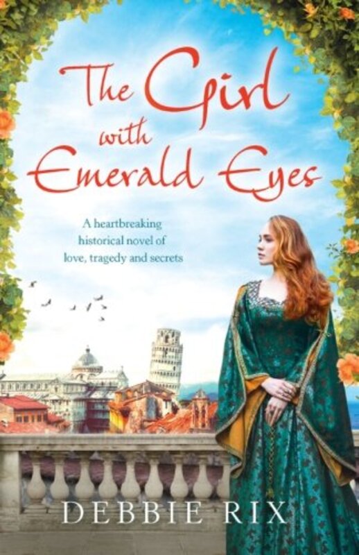 Book cover for "The Girl with Emerald Eyes" by Debbie Rix