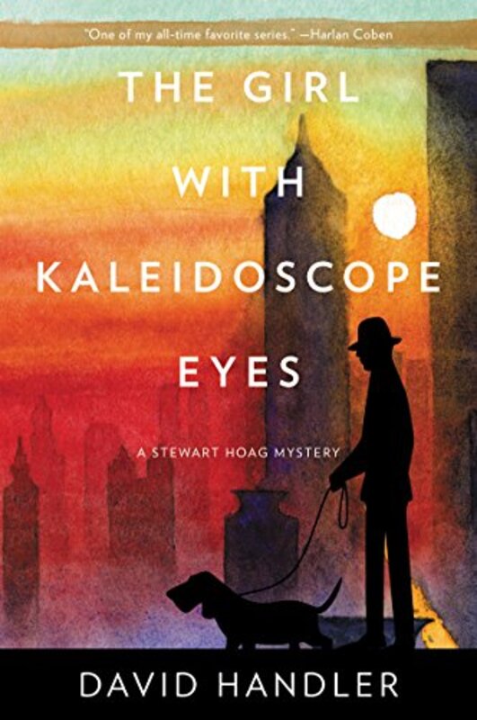 Book cover for "The Girl with Kaleidoscope Eyes" by David Handler