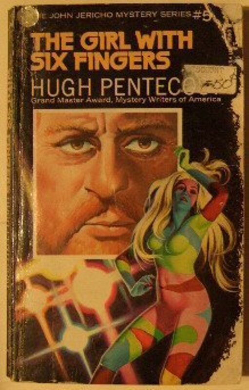Book cover for "The Girl with Six Fingers" by Hugh Pentecost