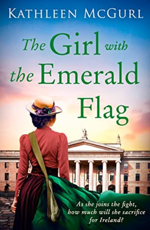 Book cover for "The Girl with the Emerald Flag" by Kathleen McGurl