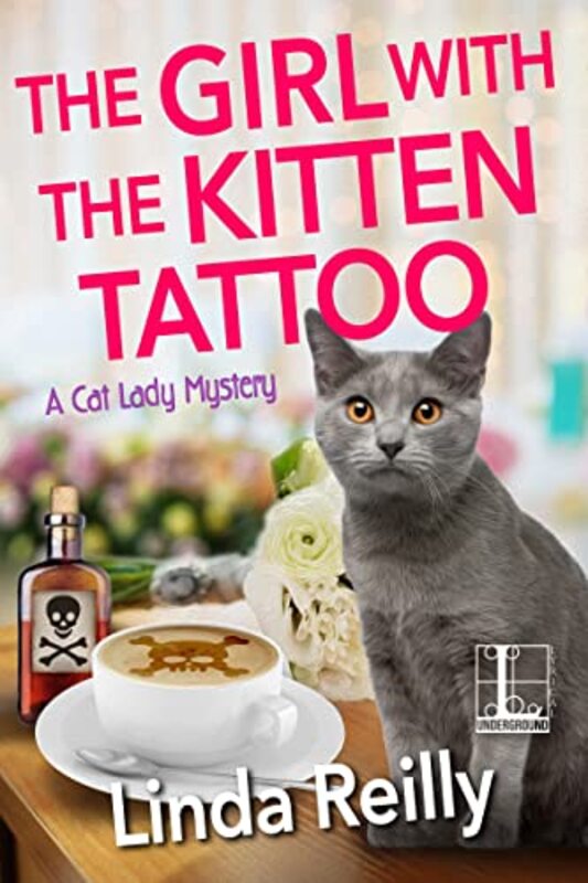 Book cover for "The Girl with the Kitten Tattoo" by Linda Reilly