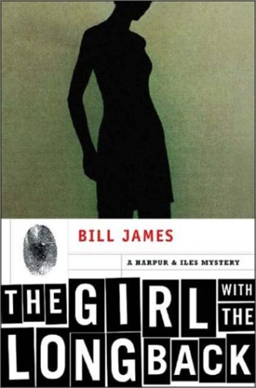 Book cover for "The Girl with the Long Back" by Bill James