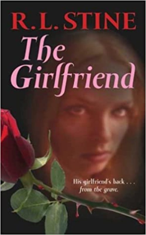 Book cover for "The Girlfriend" by R.L. Stine
