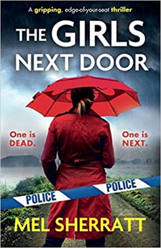 Book cover for "The Girls Next Door" by Mel Sherratt