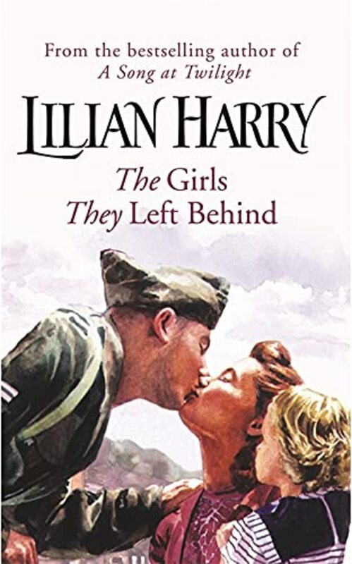 Book cover for "The Girls They Left Behind" by Lilian Harry