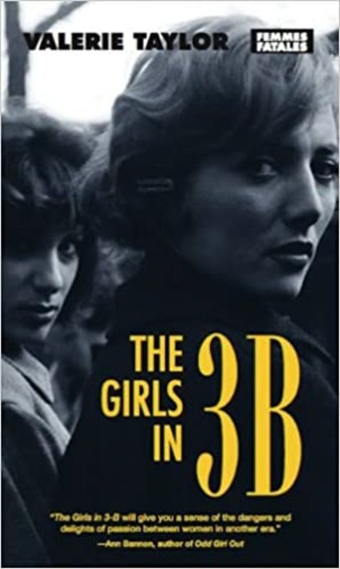 Book cover for "The Girls in 3-B" by Valerie Taylor