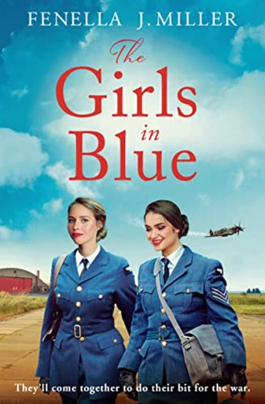 Book cover for "The Girls in Blue" by Fenella J Miller