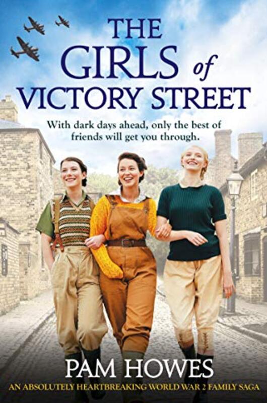 Book cover for "The Girls of Victory Street" by Pam Howes