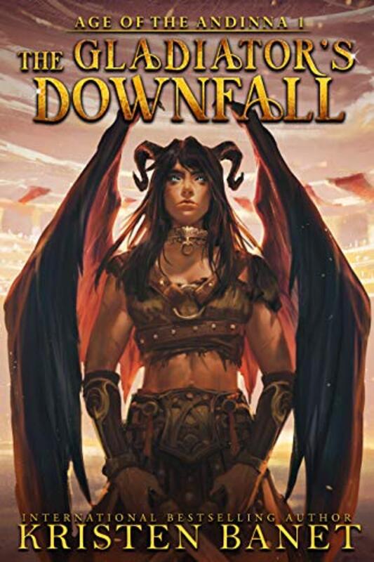 Book cover for "The Gladiator's Downfall" by Kristen KN Banet