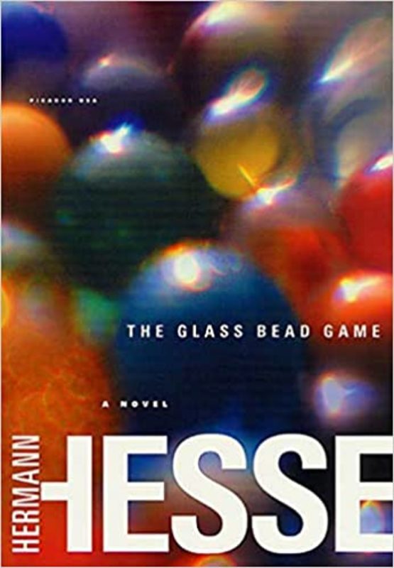 Book cover for "The Glass Bead Game" by Hermann Hesse