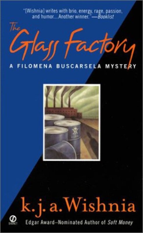 Book cover for "The Glass Factory" by Kenneth Wishnia