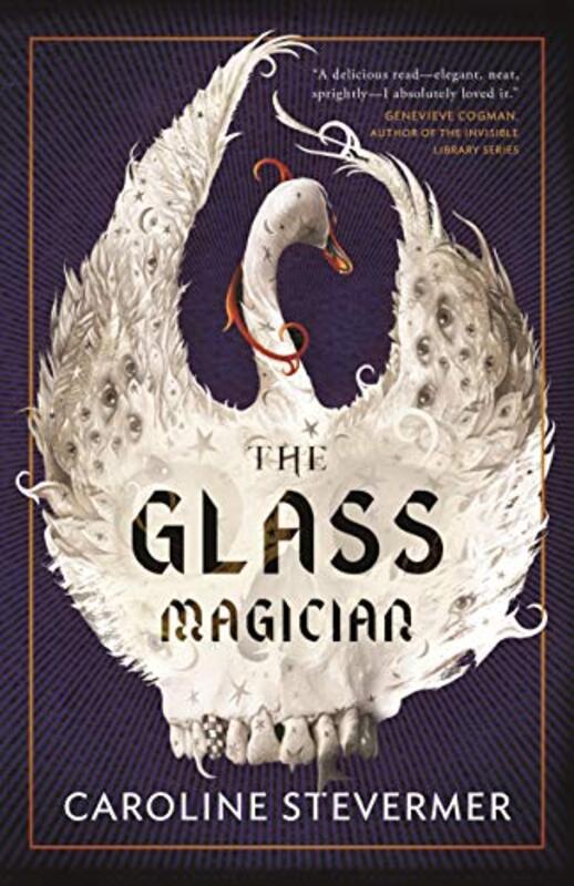 Book cover for "The Glass Magician" by Caroline Stevermer