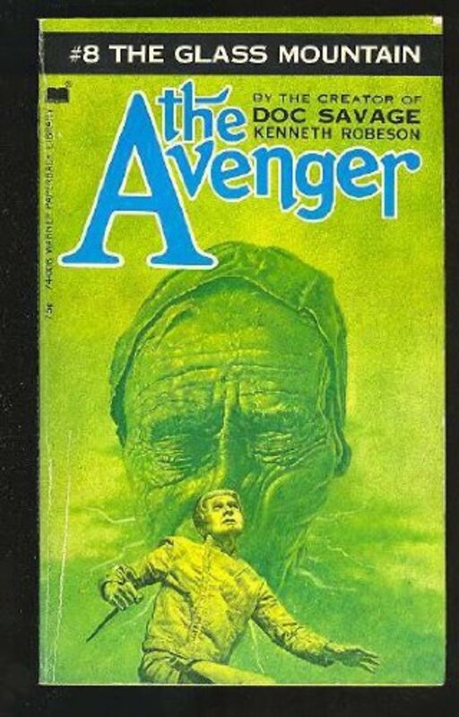 Book cover for "The Glass Mountain" by Kenneth Robeson