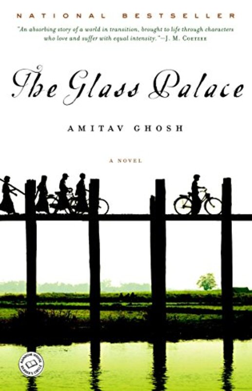 Book cover for "The Glass Palace" by Amitav Ghosh