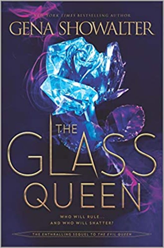 Book cover for "The Glass Queen" by Gena Showalter