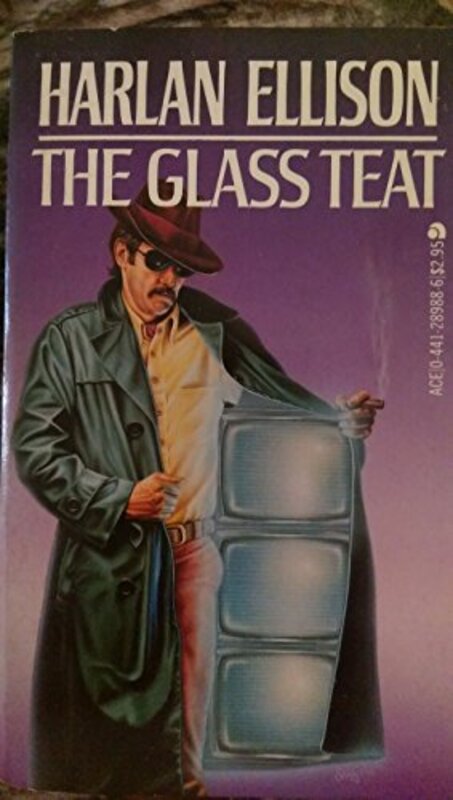 Book cover for "The Glass Teat" by Harlan Ellison