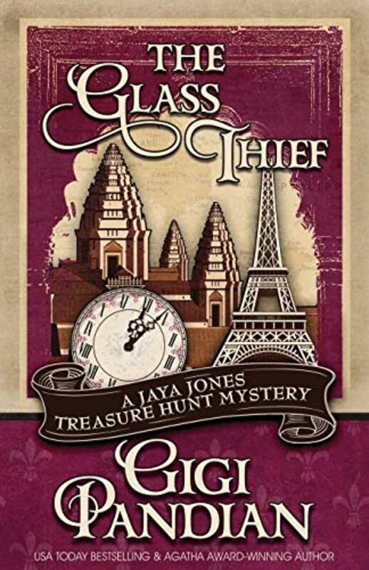 Book cover for "The Glass Thief" by Gigi Pandian