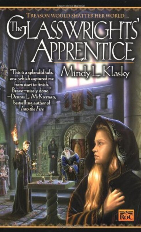 Book cover for "The Glasswrights' Apprentice" by Mindy Klasky