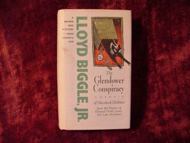 Book cover for "The Glendower Conspiracy" by Lloyd Biggle Jr