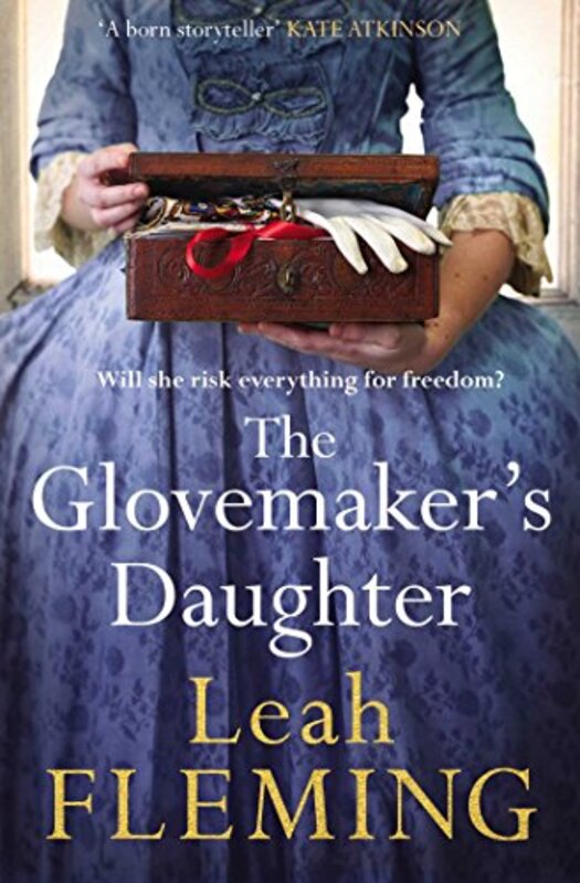 Book cover for "The Glovemaker's Daughter" by Leah Fleming