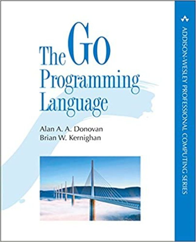 Book cover for "The Go Programming Language" by Alan Donovan