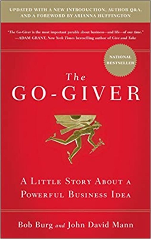 Book cover for "The Go-Giver" by Bob Burg