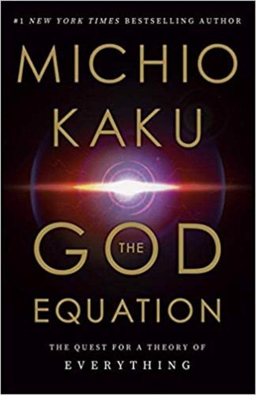 Book cover for "The God Equation" by Michio Kaku