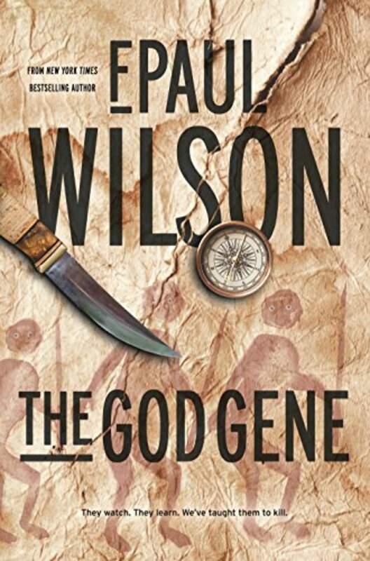 Book cover for "The God Gene" by F Paul Wilson