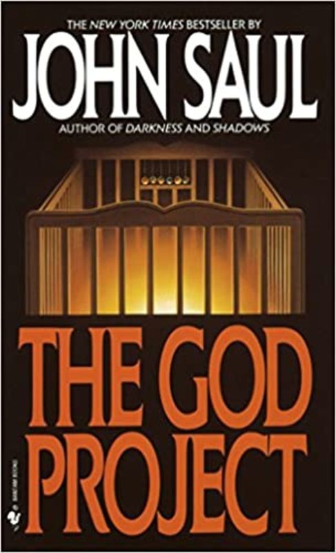 Book cover for "The God Project" by John Saul