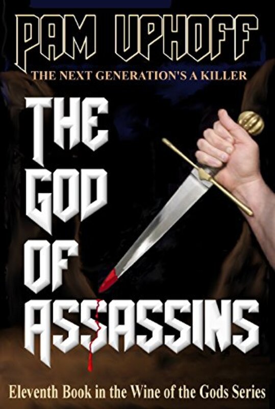 Book cover for "The God of Assassins" by Pam Uphoff