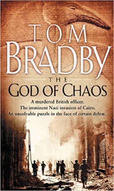 Book cover for "The God of Chaos" by Tom Bradby