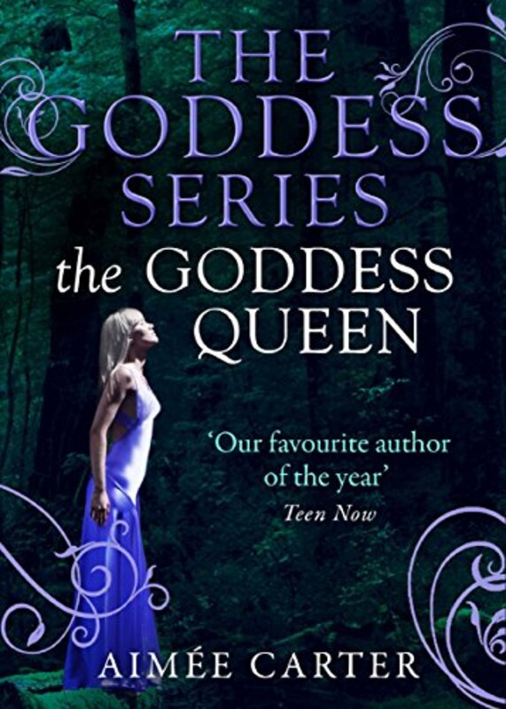 Book cover for "The Goddess Queen" by Aimee Carter