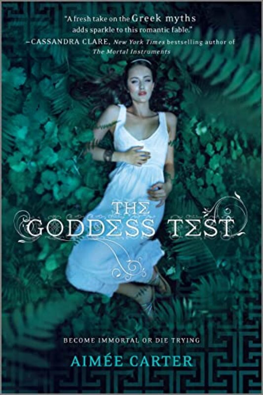 Book cover for "The Goddess Test" by Aimee Carter
