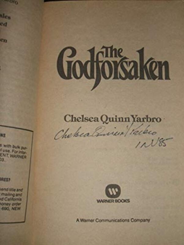 Book cover for "The Godforsaken" by Chelsea Quinn Yarbro