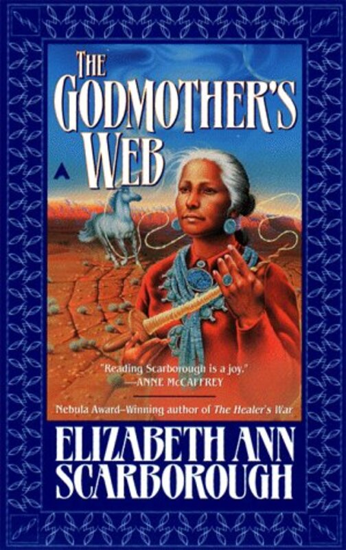 Book cover for "The Godmother's Web" by Elizabeth Ann Scarborough