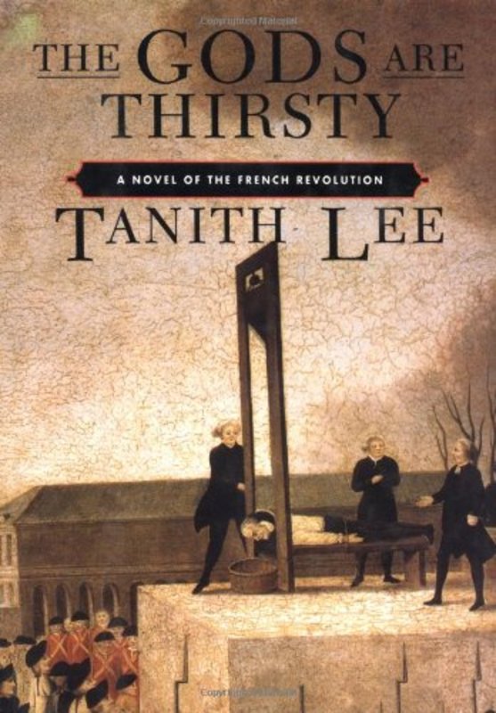 Book cover for "The Gods Are Thirsty" by Tanith Lee