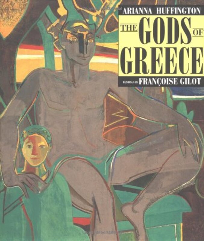 Book cover for "The Gods of Greece"