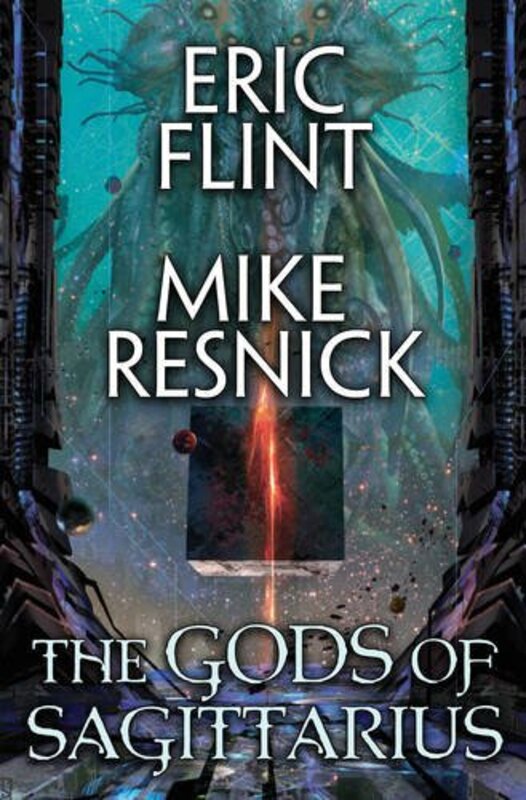 Book cover for "The Gods of Sagittarius" by Mike Resnick