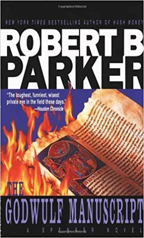 Book cover for "The Godwulf Manuscript" by Robert B Parker