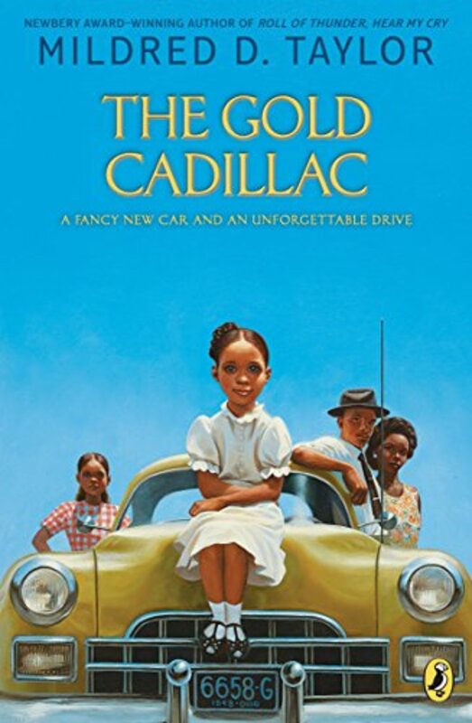 Book cover for "The Gold Cadillac" by Mildred D Taylor