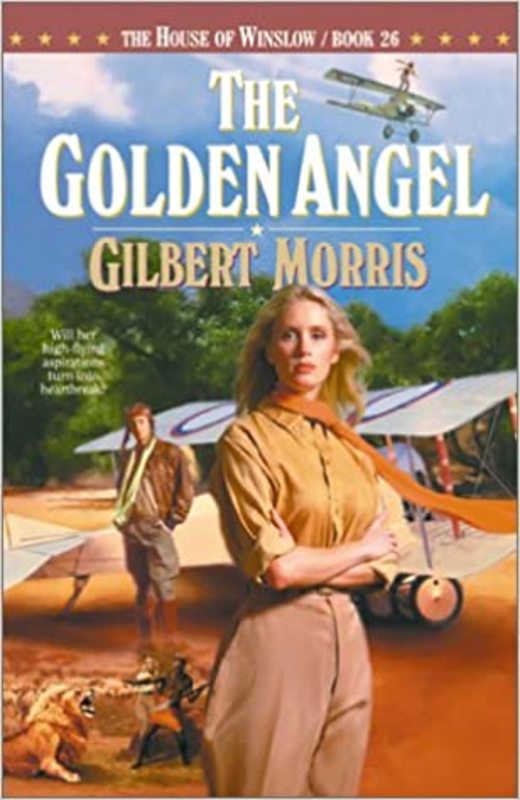 Book cover for "The Golden Angel" by Gilbert Morris