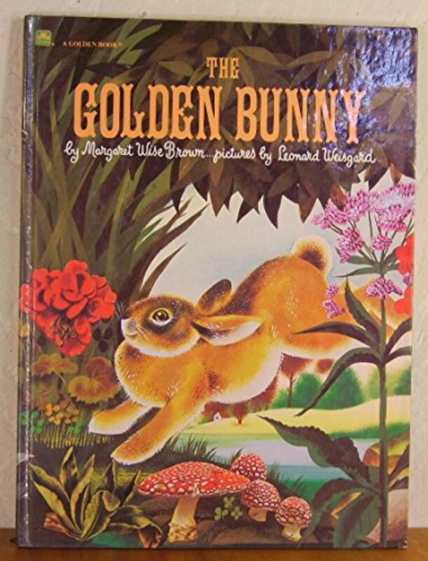 Book cover for "The Golden Bunny" by Margaret Wise Brown