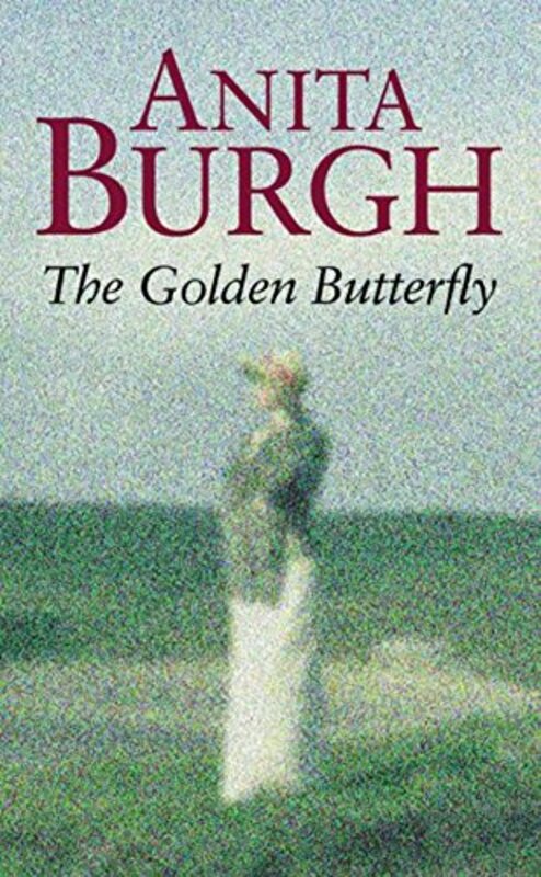 Book cover for "The Golden Butterfly" by Anita Burgh