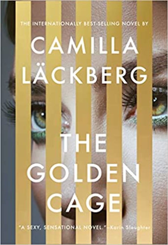 Book cover for "The Golden Cage" by Camilla Läckberg