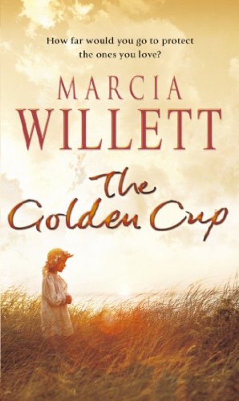 Book cover for "The Golden Cup" by Marcia Willett